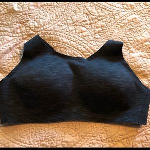 Dark grey lulu sports bra